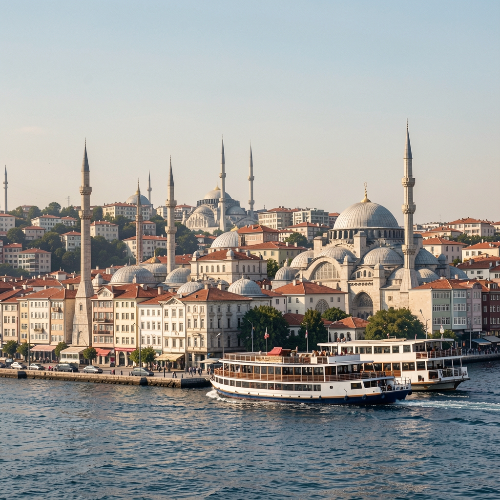 İstanbul'daki Sosyal Güvenlik Kurumu binasının dış cephesi, modern kamu binası mimarisi